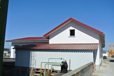 Blechfassade und Dach