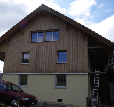 Frontansicht Giebelfassade